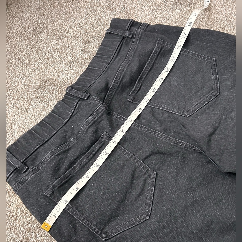 J.Jill High Rise Cropped Jeans – Size 10 black cotton pants - Picture 10 of 14